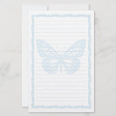 blaues Butterfly-Papier (Vorderseite)
