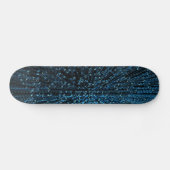 Blaues Chaos-kosmische Skateboard-Plattform Skateboard (Horizontal)