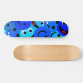 BLAUES COLLAGEN-SKATEBOARD SKATEBOARD (Horizontal)