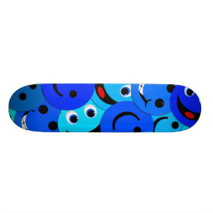 BLAUES COLLAGEN-SKATEBOARD SKATEBOARD