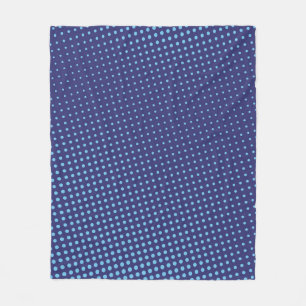 Blaues Comic Pop-Art-Halbton-Hintergrund-Vintageab Fleecedecke