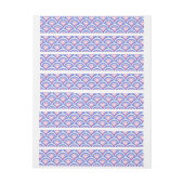 Blaues Damastmuster (Bogen)