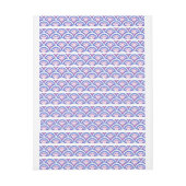 Blaues Damastmuster (Bogen)