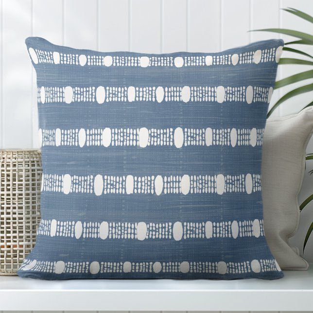 Blaues dekoratives Kissen (Von Creator hochgeladen)