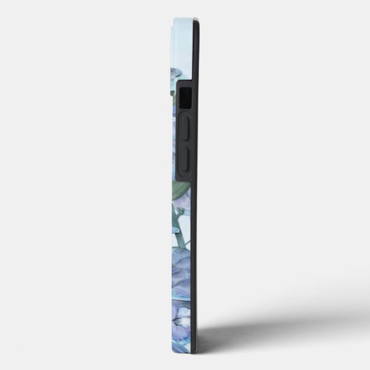 Blaues Delphinium Parco delle camelie Locarno Case-Mate iPhone Hülle (Rückseite / Links)