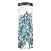 Blaues Delphinium Thermosbecher (Rückseite)