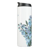 Blaues Delphinium Thermosbecher (Nach rechts gedreht)