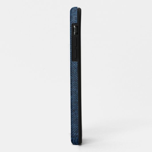 Blaues Denim Case-Mate iPhone Hülle (Hinten/Links)