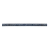 Blaues Denim-Geschenk-Band Satinband (Vorderseite)