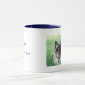 Blaues Denkmal MERLIN Tasse (Zentrum)