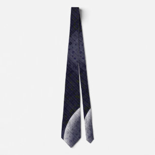 Blaues Design Krawatte
