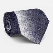 Blaues Design Krawatte (Gerollt)