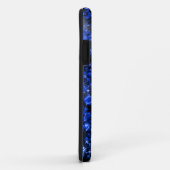 Blaues Diamantherz Case-Mate iPhone Hülle (Hinten/Rechts)