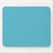 Blaues Diamantmuster Mousepad (Vorne)