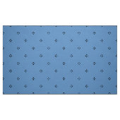 Blaues Ditsy Gewebe Stoff (Fat Quarter (45,7 x 55,9 cm))