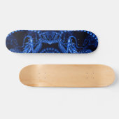 Blaues Drache-Element-Propark-Brett Skateboard (Horizontal)
