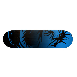 blaues Drache-Skateboard Skateboard
