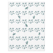 Blaues Dragonfly-Muster Tischdecke (Vorderseite)