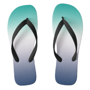 Blaues dreh-Flop-Design Badesandalen