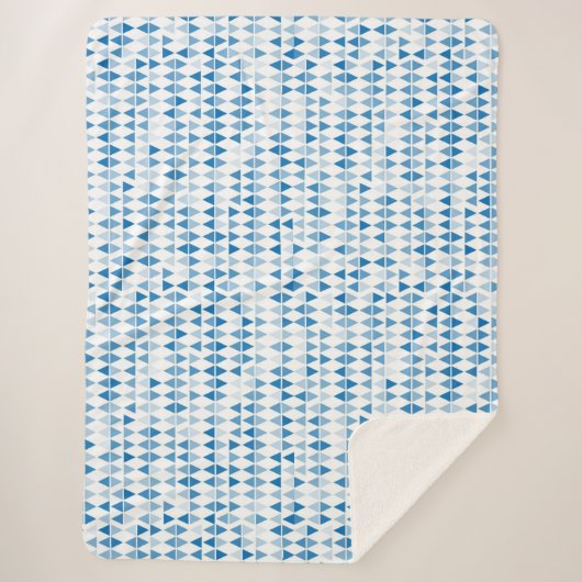 blaues Dreieck Sherpadecke (Vorderseite)