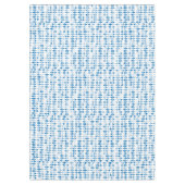 Blaues Dreieck Tischdecke (Vorderseite)