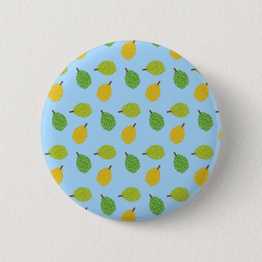 blaues Durian Button (Vorderseite)