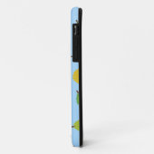blaues Durian Case-Mate iPhone Hülle (Hinten/Links)