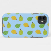 blaues Durian Case-Mate iPhone Hülle (Rückseite (Horizontal))
