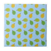 blaues Durian Fliese (Vorderseite)