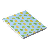blaues Durian Notizblock (angewinkelt)