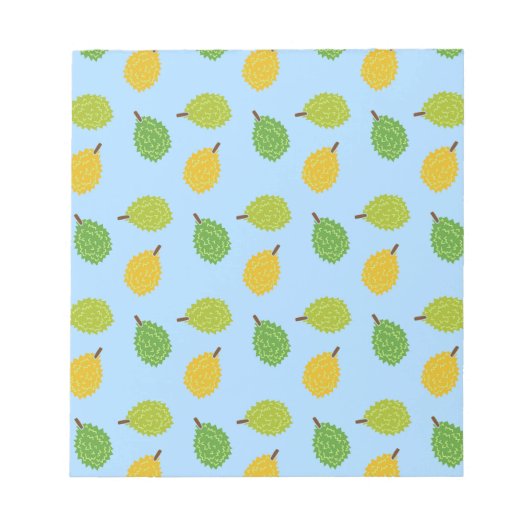 blaues Durian Notizblock (Vorderseite)