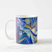 Blaues Eagle mit Rot Kaffeetasse (Links)