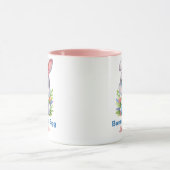 Blaues Ei vom Häschen Tasse (Zentrum)