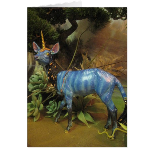 Blaues Einhorn (Vorne)