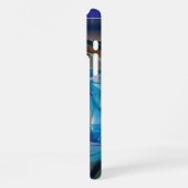 Blaues Einhorn iPhone 16 Pro Max Hülle (Linke Seite)