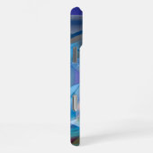 Blaues Einhorn iPhone 16 Pro Max Hülle (Rechte Seite)
