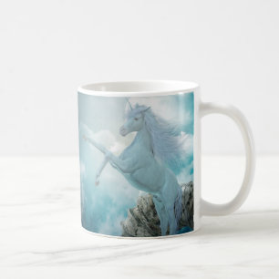 blaues Einhorn Kaffeetasse