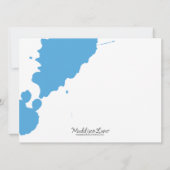 Blaues Einladung (Rückseite)