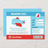 Blaues Einladung (Vorne/Hinten)