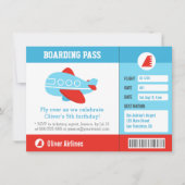 Blaues Einladung (Vorderseite)