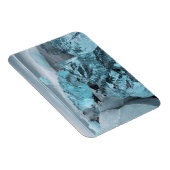 Blaues Eis am Strand, Island Magnet (Rechte Seite)