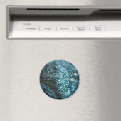 Blaues Eis einer Eishöhle, Island Magnet (In Situ (Geschirrspüler))