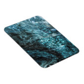 Blaues Eis einer Eishöhle, Island Magnet (Rechte Seite)