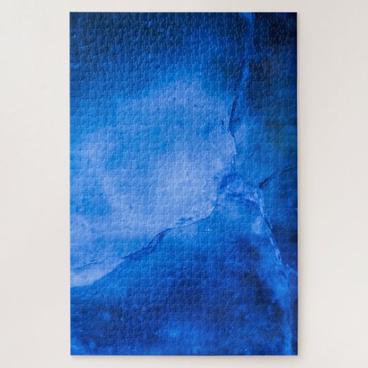 Blaues Eis Erwachsener Puzzle (Vertikal)