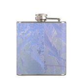 Blaues Eis Flachmann (Rückseite)