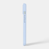 Blaues Eis iPhone 15 Hülle (Linke Seite)