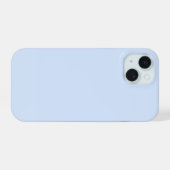 Blaues Eis iPhone 15 Hülle (Rückseite (Horizontal))