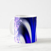 Blaues Eis Kaffeetasse (Vorderseite Links)