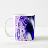 Blaues Eis Kaffeetasse (Links)