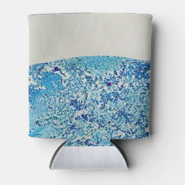 Blaues Eis kann kälter werden Dosenkühler